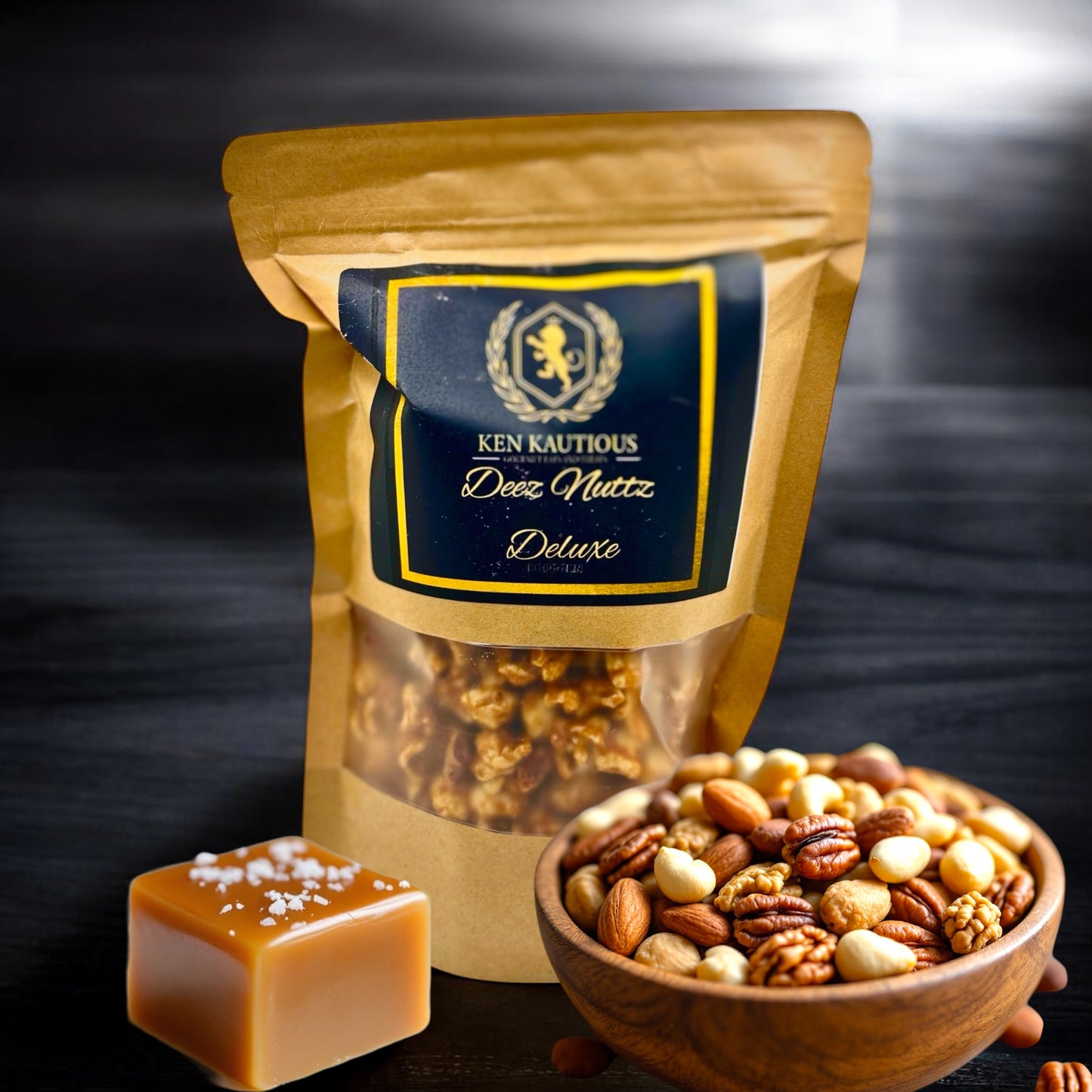 Deez Nuttz Deluxe Gourmet Popcorn