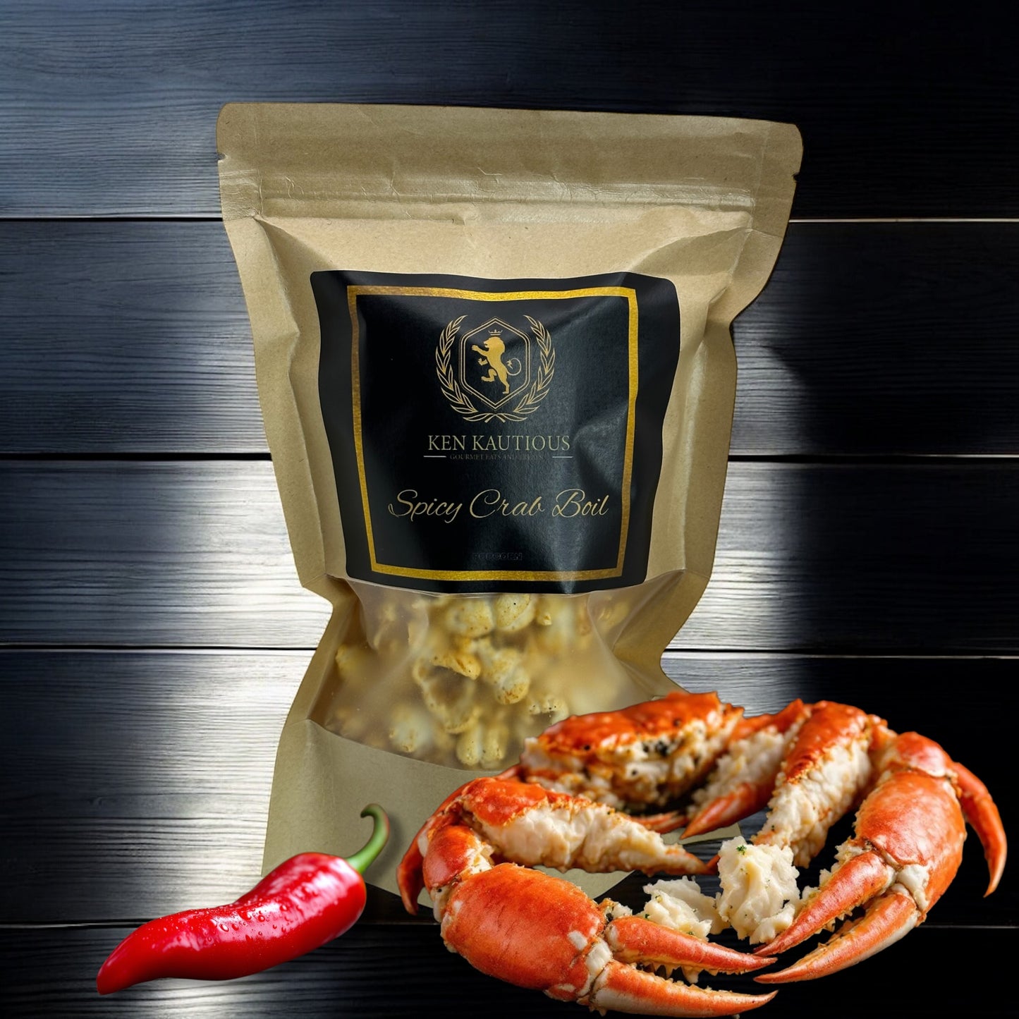 Spicy Crab Boil Popcorn