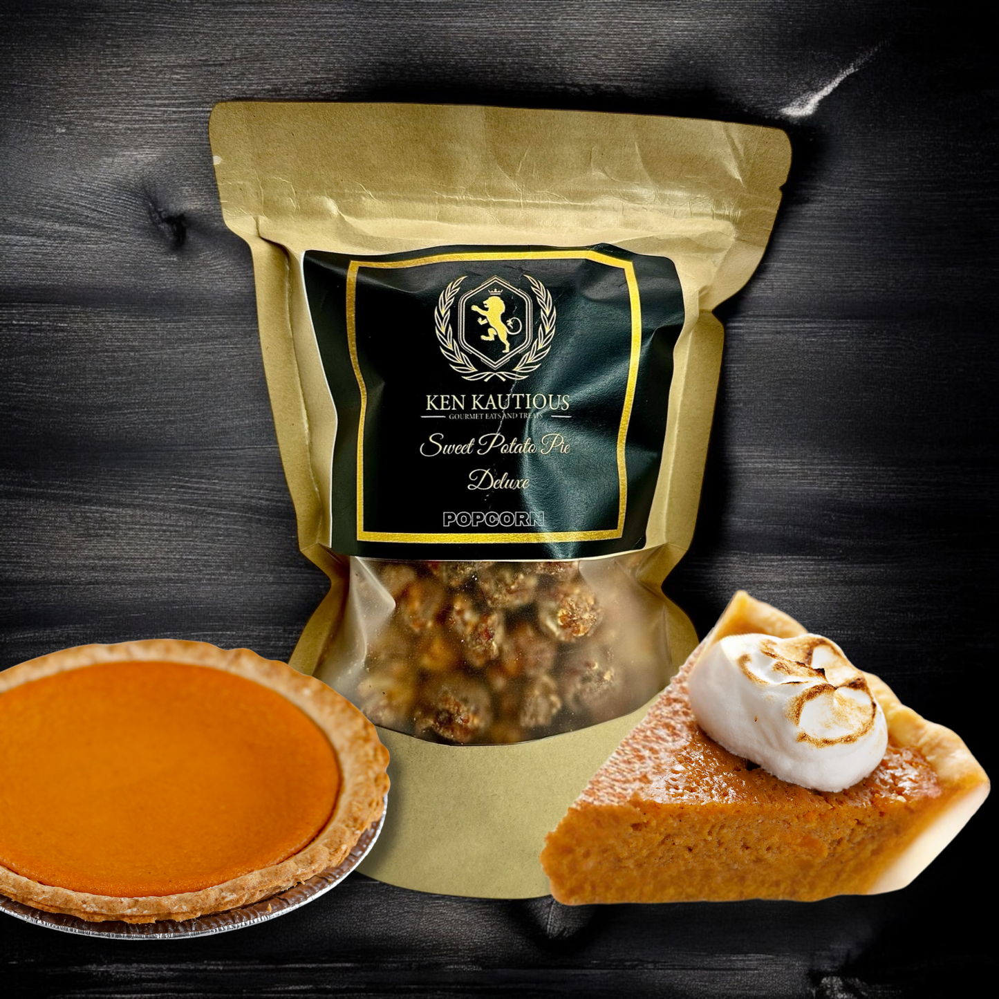 Sweet Potato Pie Popcorn