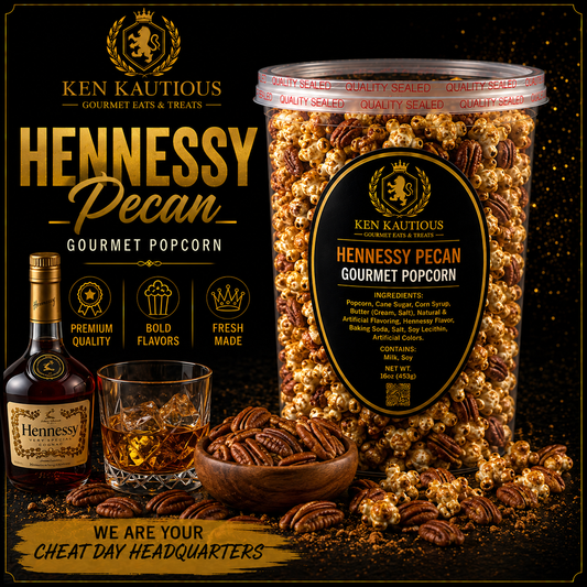 Hennessy Pecan Deluxe Popcorn