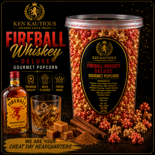 Fireball Whiskey Deluxe Popcorn