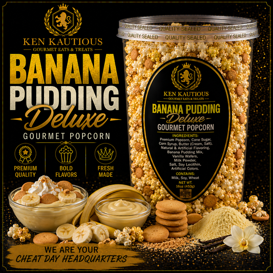 Banana Pudding Deluxe Popcorn