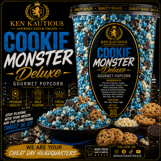 Cookie Monster Popcorn