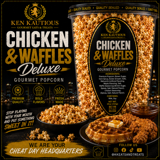 Chicken & Waffles Gourmet Popcorn