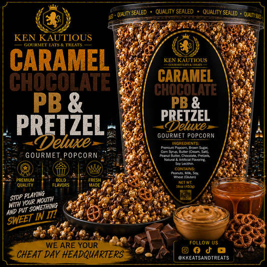 Caramel Chocolate PB Pretzel