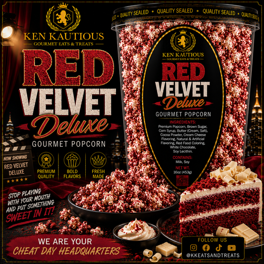 Red Velvet Deluxe Popcorn